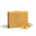 golden goat milk & honey soap bar